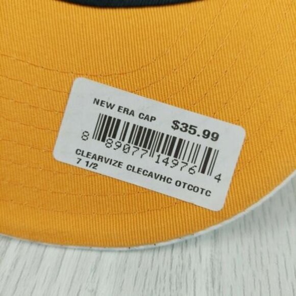 Cleveland Cavaliers New Era 59Fifty Fitted Hat Size 7 1/2 Hardwood Classics - Picture 10 of 10
